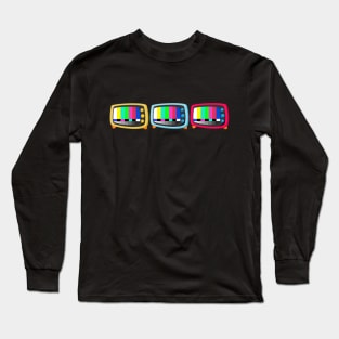 standby retro tv Long Sleeve T-Shirt